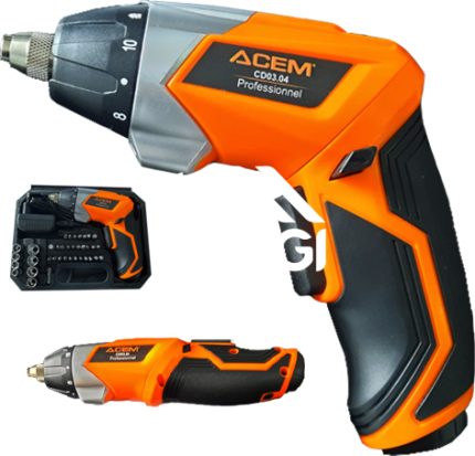 Visseuse sans fil rotative 90° 3.6V CD03.04 ACEM