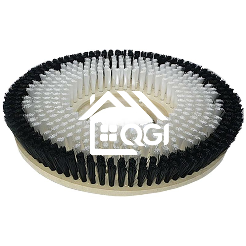 Brosse De Tête De Groupe Pour Machine à Café - Forme Incurvée, Avec Cuillère Doseuse Intégrée, Poils De Rechange Disponibles
