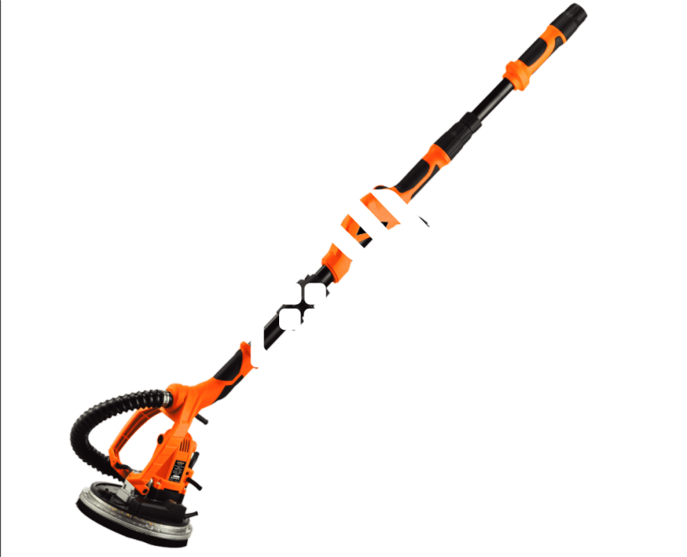 Ponceuse Girafe Aspirante MYTOL 900W - 6 Vitesses, Télescopique, éclairage LED - Pour Placo, Murs, Plafonds