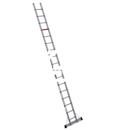 ÉCHELLE SIMPLE ALUMINIUM T0050 17 MARCHES 5 MÈTRES ÇAĞSAN MERDIVEN